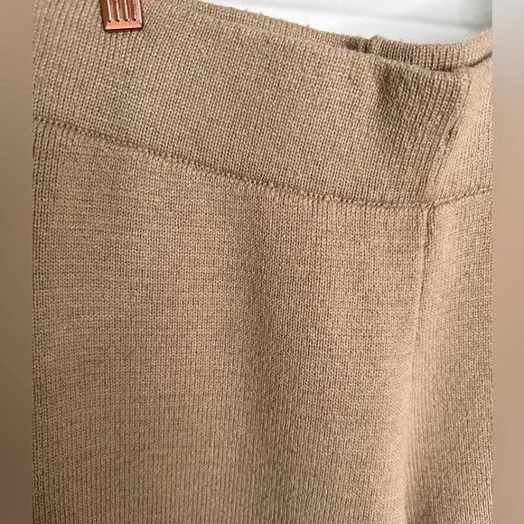 Zara Tan Wide Leg Pants - Picture 5 of 13